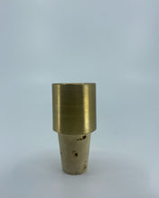 Load image into Gallery viewer, Brass Circle Bottle Stopper
